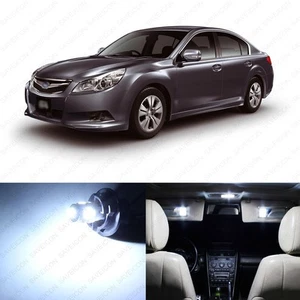 Paquete de 10 luces interiores LED blancas para Subaru Legacy 2000-2009 + herramienta de palanca - Imagen 1 de 8