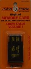 JOHNNY STEWART CROW CALLING VOLUME 1 PREYMASTER MEMORY CARD PM-3 & PM-4 NEW