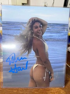 Foto de lucha libre profesional autografiada firmada por Thea Hail Chase U 8x10 WWE NXT - Imagen 1 de 1