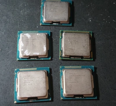5x Processore CPU desktop INTEL COMPUTER CPU i5 & i7 RECUPERO ORO - Immagine 1 di 4