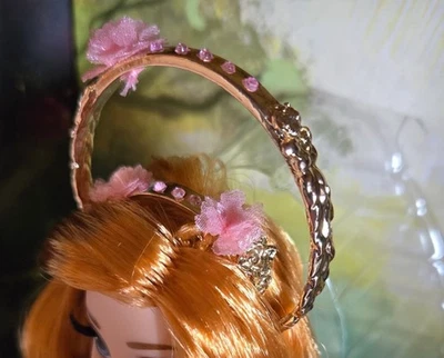 Disney Designer Enchanted Giselle Limited Edition Doll FLOWER CROWN TIARA ONLY - Image 1 of 2