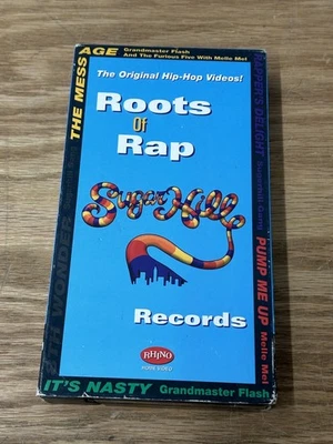 VHS Sugarhill Records Roots of Rap Hip Hop Music History 1999 - Image 1 of 4