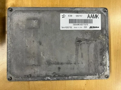 Chevrolet Equinox 12637157 2010 2011 unidad de módulo de control del motor ECM Foto 1 de 4