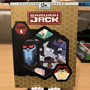 Samurai Jack: Season 4 (DVD, 2007, 2-Disc Set) Complete In Box - Picture 1 of 11