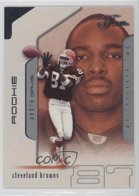 2002 Flair Rookie /1250 Andra Davis Andre Davis #106 Rookie RC - Image 1 of 2
