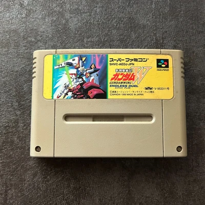Nintendo Super Famicom Gundam W Wing Endless Duel SFC - Image 1 of 4