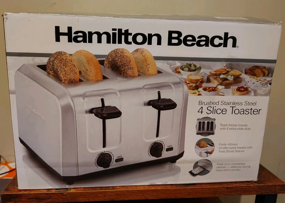 Hamilton Beach 24910 4-Slice Toaster - Silver - Image 1 of 1
