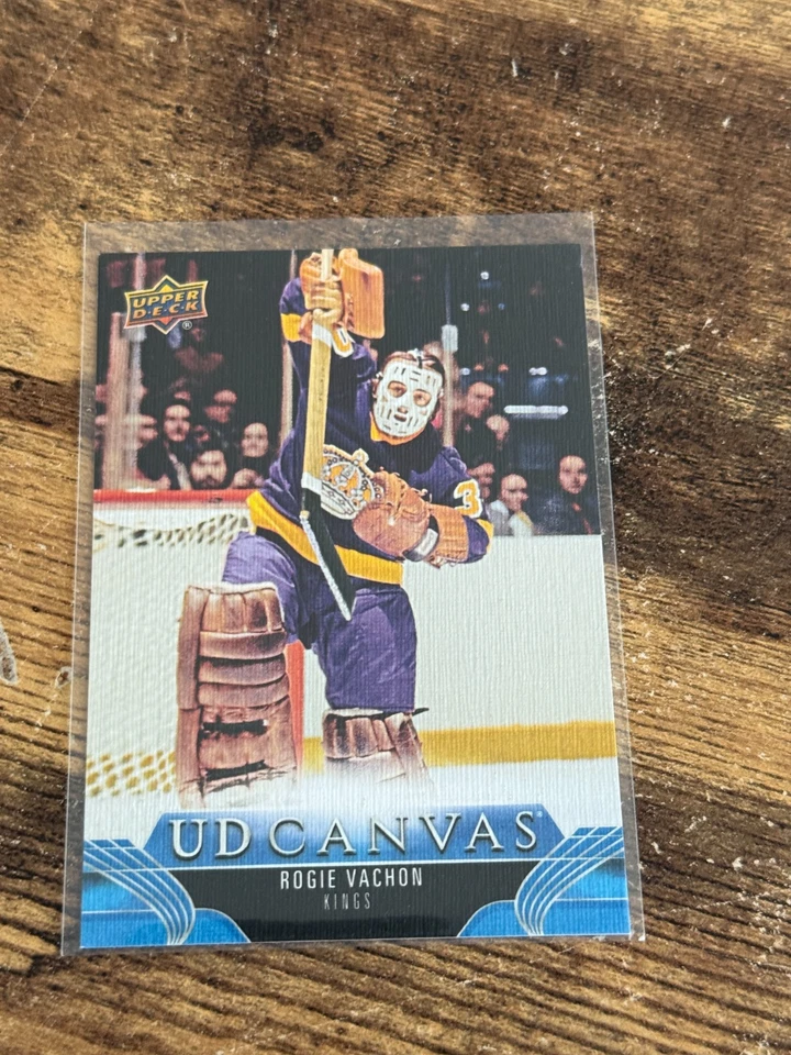 2023-24 Upper Deck Extended Series Rogie Vachon UD Canvas Retired #C394 - Image 1 of 1