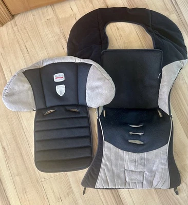 Britax Frontier 85 Car Seat Cover Replacement Set - Black and Tan - Image 1 of 4