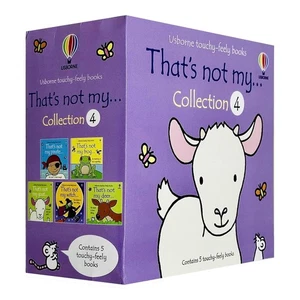 Usborne touchy-feely books Thats not my... Collection 4 5 Books Set (Witch, Pi - Picture 1 of 5