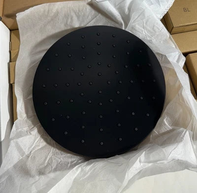 Delta 75107BL Matte Black Multi-Function Adjustable arm Raincan w/hand shower - Image 1 of 4