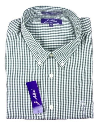 NUEVA CAMISA A CUADROS HOMBRE 2XL JOHN ASHFORD MANGA LARGA 100% ALGODÓN - NUEVA CON ETIQUETAS Foto 1 de 2