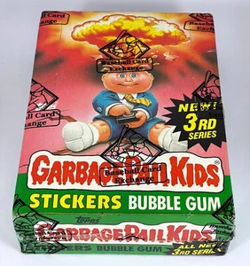 Unopened 1986 Topps Garbage Pail Kids Series 3 Wax Box - BBCE Verified Sealed! - Picture 1 of 7