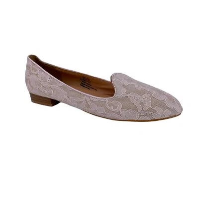 Mocasines planos Anthropologie Kimchi azul marfil encaje talla 8 Foto 1 de 4