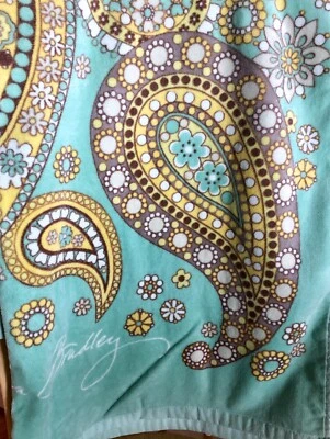 Vera Bradley Beach Towel RARE Lemon Parfait Oversized SOFT Plush Pool Lake NWT - Image 1 of 4