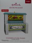Hallmark Keepsake 2014 Fisher Price Change-A-Tune Piano Christmas Ornament NIB