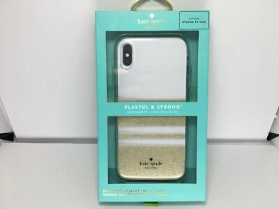 Funda Protectora Kate Spade New York para Apple iPhone XS Max 6.5" Oro Charlotte Foto 1 de 4