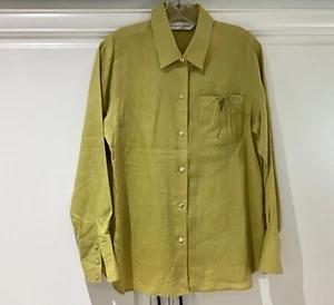 CHARLIES COURT Damen Bluse vorne geknöpft L/S Gr. Klein Beige Neu ohne Etikett - Bild 1 von 4