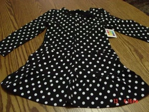 Toddler Girls Polka Dot Dress by Healthtex - Picture 1 of 3