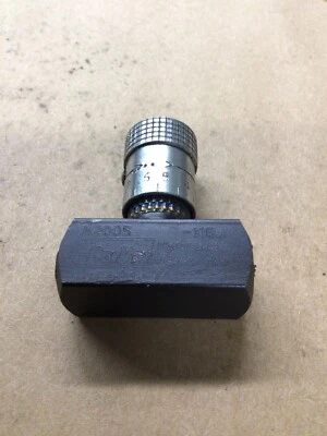 VÁLVULA DE AGUJA PARKER N200S #4016J100 N200S Foto 1 de 3