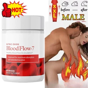 Nitric Oxide Booster:Enhance Blood Flow,Performance,and Recovery 60 Capsule S2P8 - Picture 1 of 14