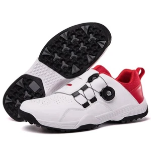 Zapatos de golf transpirables para hombre Tenis cómodos Antideslizantes Picos de golf Zapatos  - Imagen 1 de 26