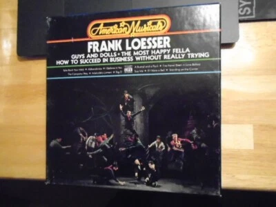 RARE OOP TIME LIFE Frank Loesser 3x CASSETTE TAPE BOX SET Succeed GUYS & DOLLS ! - Image 1 of 2