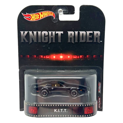Hot Wheels Retro Entertainment Knight Rider K.I.T.T. 1:64 Diecast - Image 1 of 4