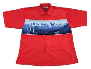 Johnny Blaze Shirt Mens Extra Large NYC Twin Towers Manhattan Empire Adult A05 - Picture 1 of 21