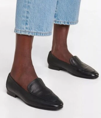 Кожаные мокасины The Row Adam размер 36 новые в коробке черные - Изображение 1 из 4