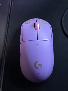 *Modded* *Custom* Logitech G Pro X Superlight LoL Edition Purple - Picture 1 of 4