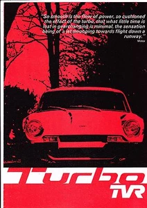 TVR TURBO brochure - dated October 1976 - mint condition - Picture 1 of 4