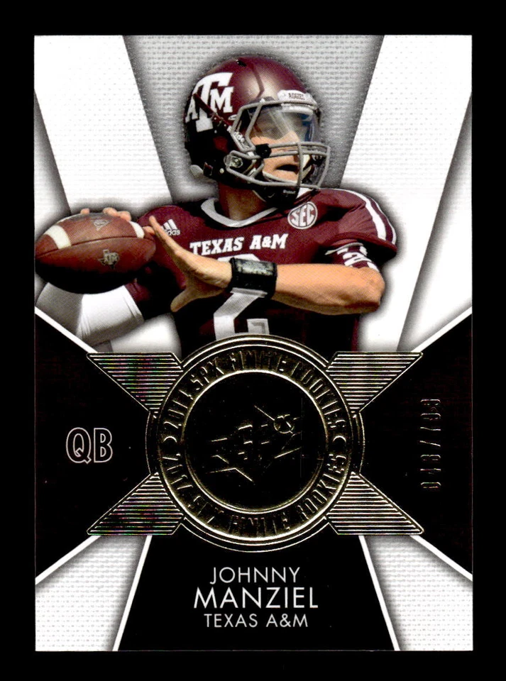2014 SPx #FI-JM Johnny Manziel Finite #/799 - Image 1 of 2