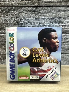 DSF Carl Lewis Athletics Gameboy GBC (Nintendo Game Boy Color) CIB Complete PAL - Picture 1 of 5