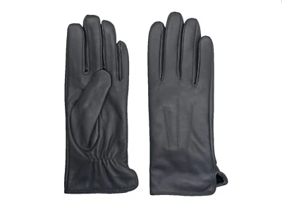 Guantes forrados de piel de oveja napa genuina para mujer (muñeca ceñida) Foto 1 de 4