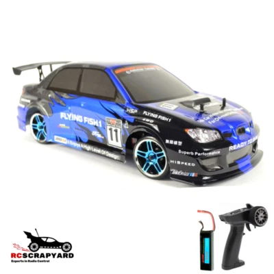 Radiocontrol Subaru WRX 1/10 RTR sin escobillas coche de radiocontrol - no es un juguete Foto 1 de 4