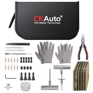 Tire Plug Repair Kit 80 PCS - Heavy Duty Professional Flat Tire Puncture Repa... - Picture 1 of 7