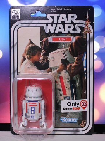 Star Wars Black Series R5-D4 (40th) Gamestop Cover