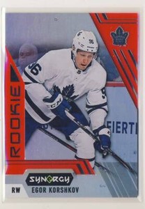  2020-21 Synergy Red #94 Egor Korshkov Toronto Maple Leafs RC BX3
