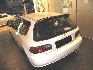 Alerón de techo de alerón trasero de fibra de carbono SP para Honda 1992-95 Civic cupé EG6 tipo R - Imagen 1 de 3