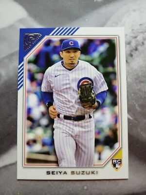 2022 Topps Gallery Seiya Suzuki RC Base #137 Chicago Cubs Rookie Card - Image 1 of 2