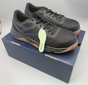 Reebok Nanoflex TR Work Shoe Composit Toe Black Size 7.5 RB3317 - Picture 1 of 5