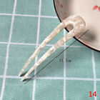Fashion Simple U-shaped Hairpin Retro Geometric Hair Sticks Acetate Hairpins _cu