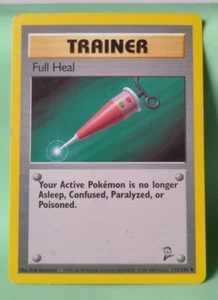 Pokemon Trainer FULL HEAL 111/130 - Very Good Condition  - Picture 1 of 2