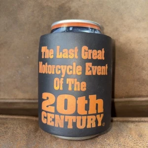 BikeWeek Sturgis 1999 Coolie Cup Koozie Foam Biker & HD empty beer can 1996 - Picture 1 of 3