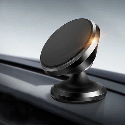 Soporte magnético universal de 360° para montaje en coche para teléfono celular Foto 1 de 4