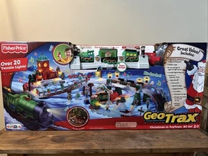 Fisher Price Geotrax Navidad en Toytown RC Set 2010 Toys R exclusivo de EE. UU. SELLADO - Imagen 1 de 13