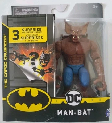 Figura de acción DC Comics The Caped Crusader Creature Chaos: Man-Bat Foto 1 de 2