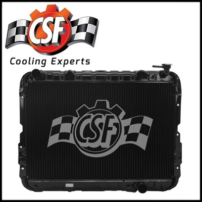 Сверхпрочный медный/латунный 4-рядный радиатор CSF подходит для Toyota Land Cruiser 1981-1988 годов выпуска - Изображение 1 из 4