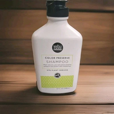 Whole Foods Color Preserve Shampoo 97% Plant-Derived 10 fl oz - Image 1 of 3